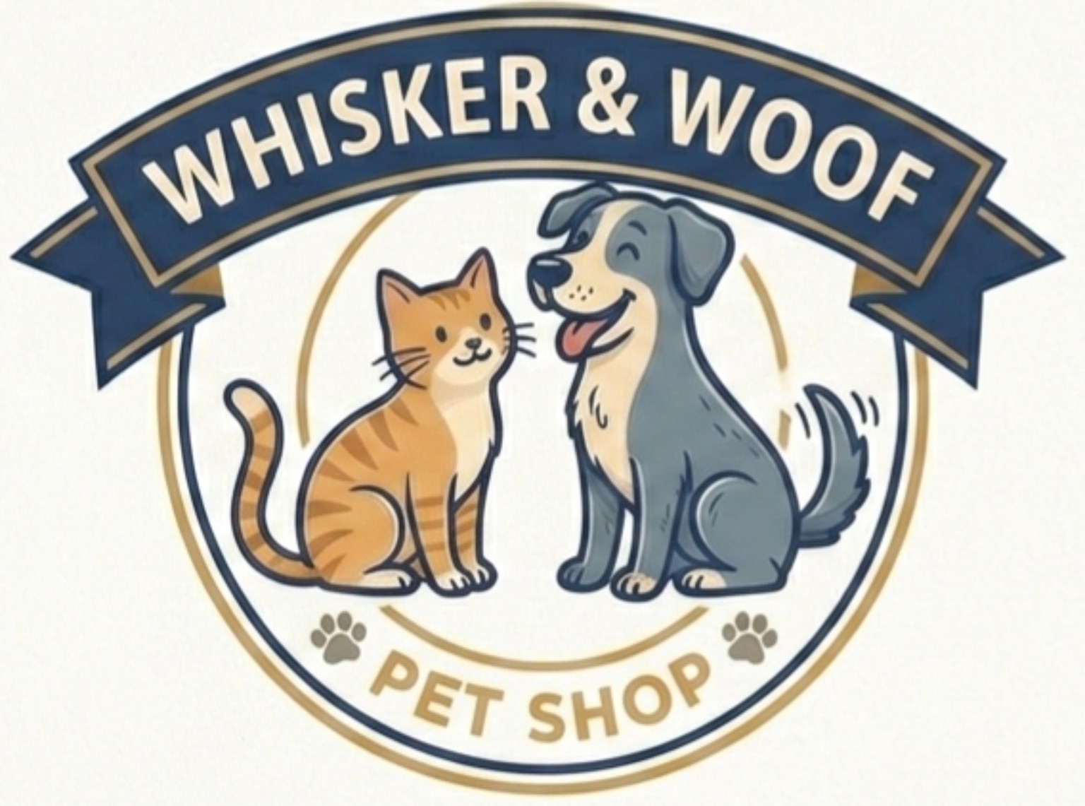 Whisker & Woof logo